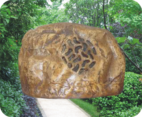 高品質玻璃鋼草坪音箱 OBT-1804T