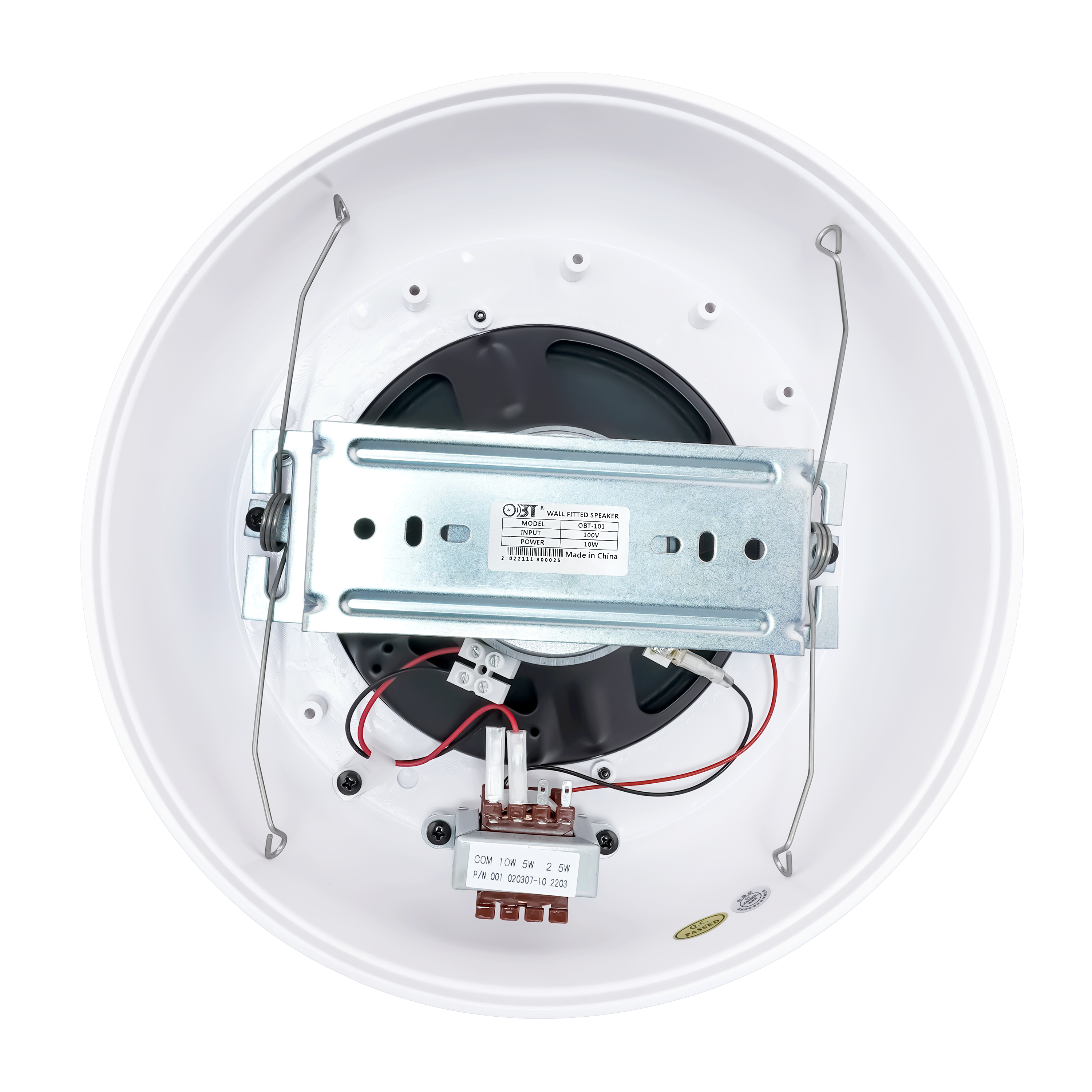 高品質天花喇叭OBT-101（優質塑膠）