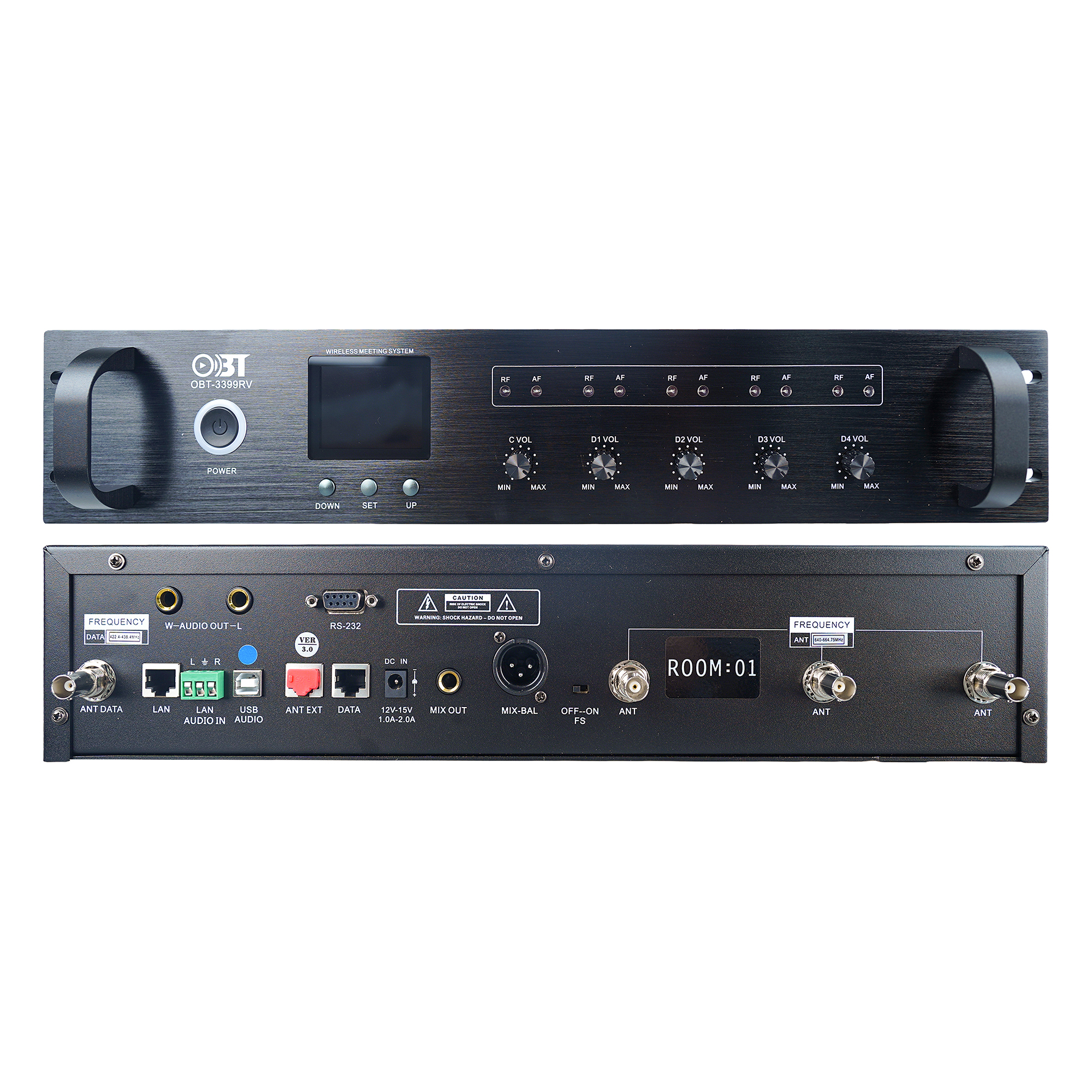 共用會議系統主機(表決) OBT-3399RV