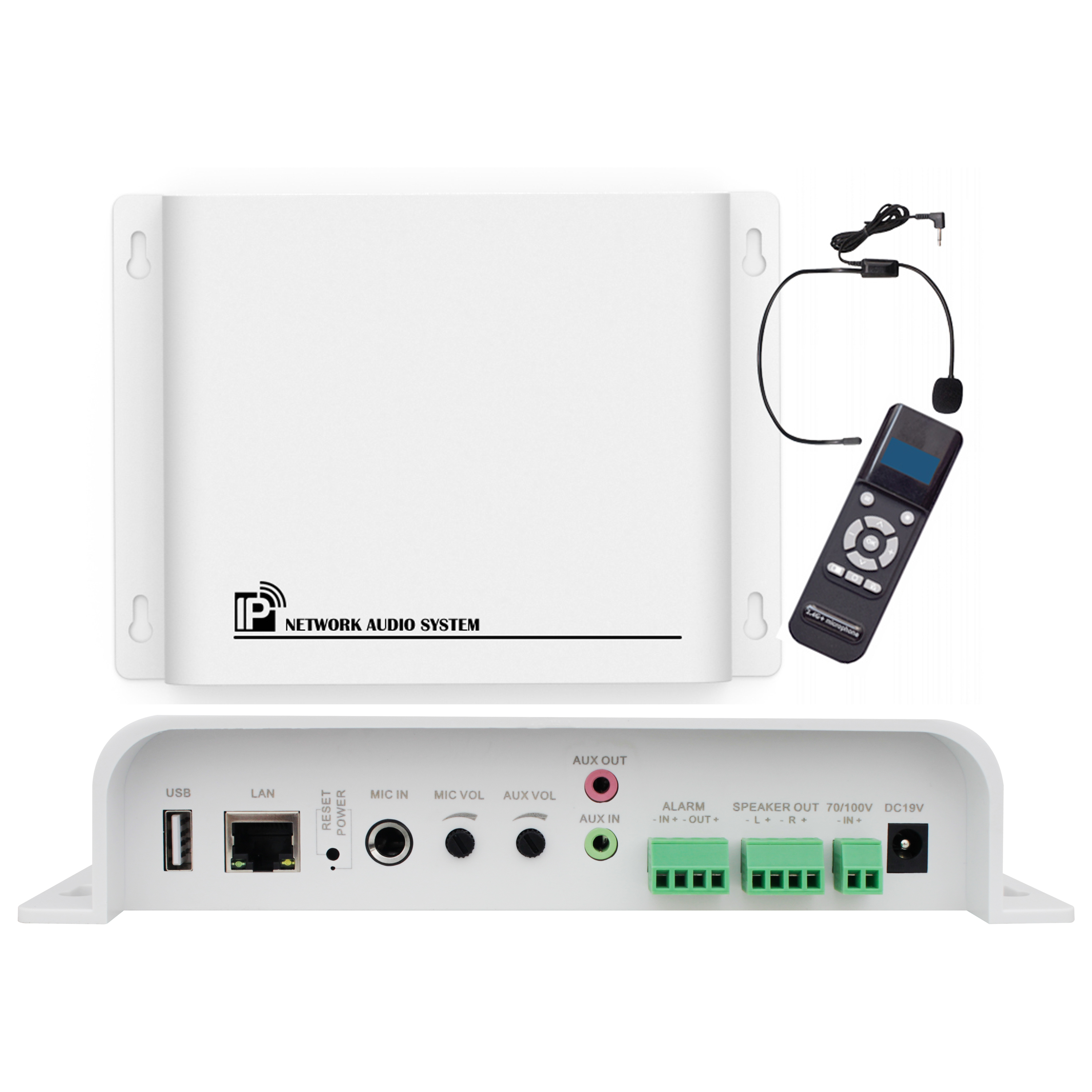 網(wǎng)絡(luò)音頻終端(帶2.4G話筒) OBT-9700