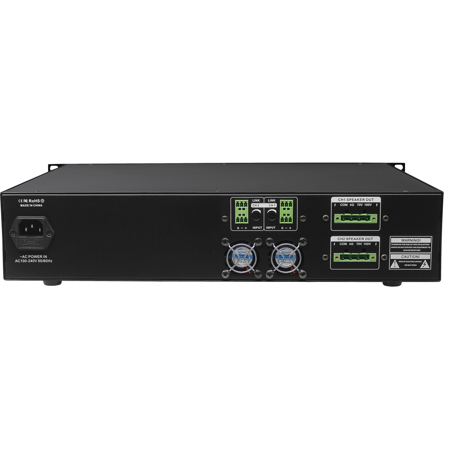 2通道純后級功放 OBT-7248