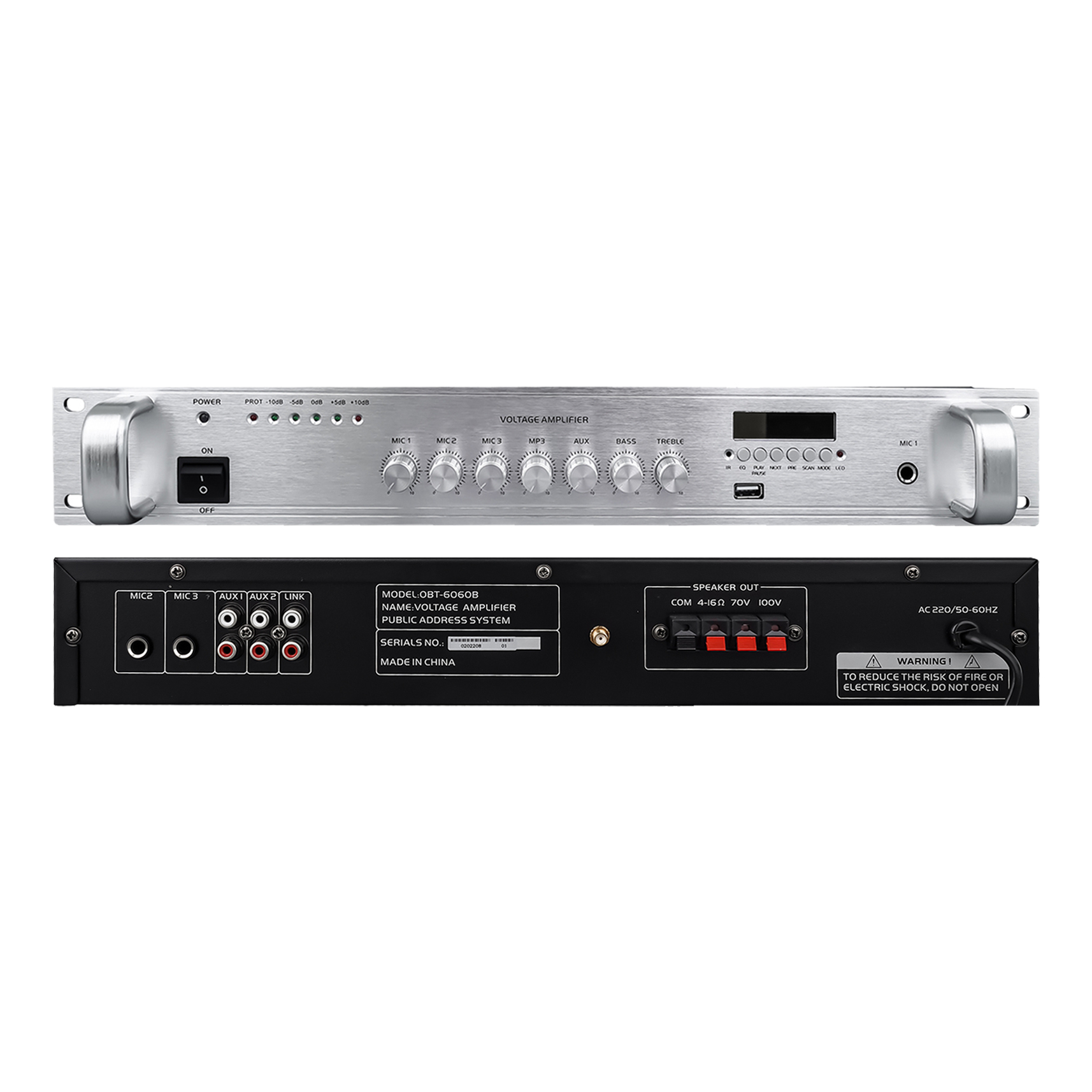 合并定壓功放機 OBT-6060B_BT